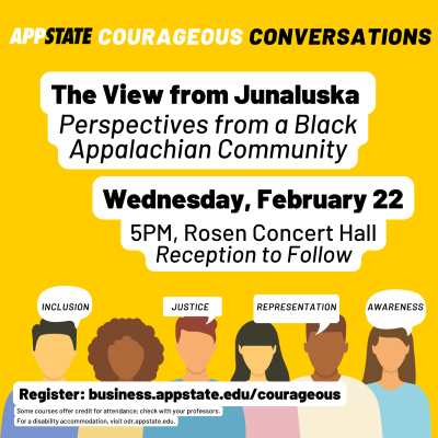 Courageous Conversations event flyer